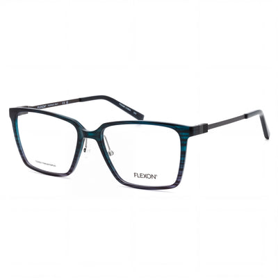 Flexon Ep8010 Women's Metal Frame with Polarized Lenses, featuring Teal Grey Gradient Color, 54mm