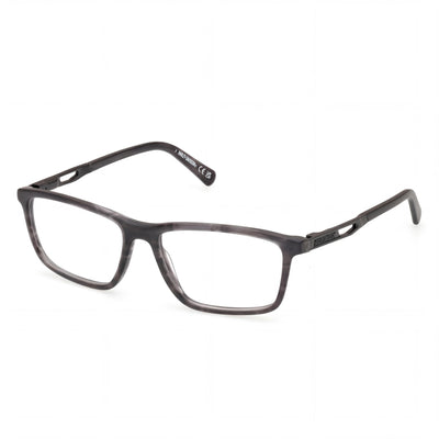 Harley-Davidson HD 50026 020 Gafas de hombre con montura de plástico gris cuerno y lentes de policarbonato multicolor 57mm