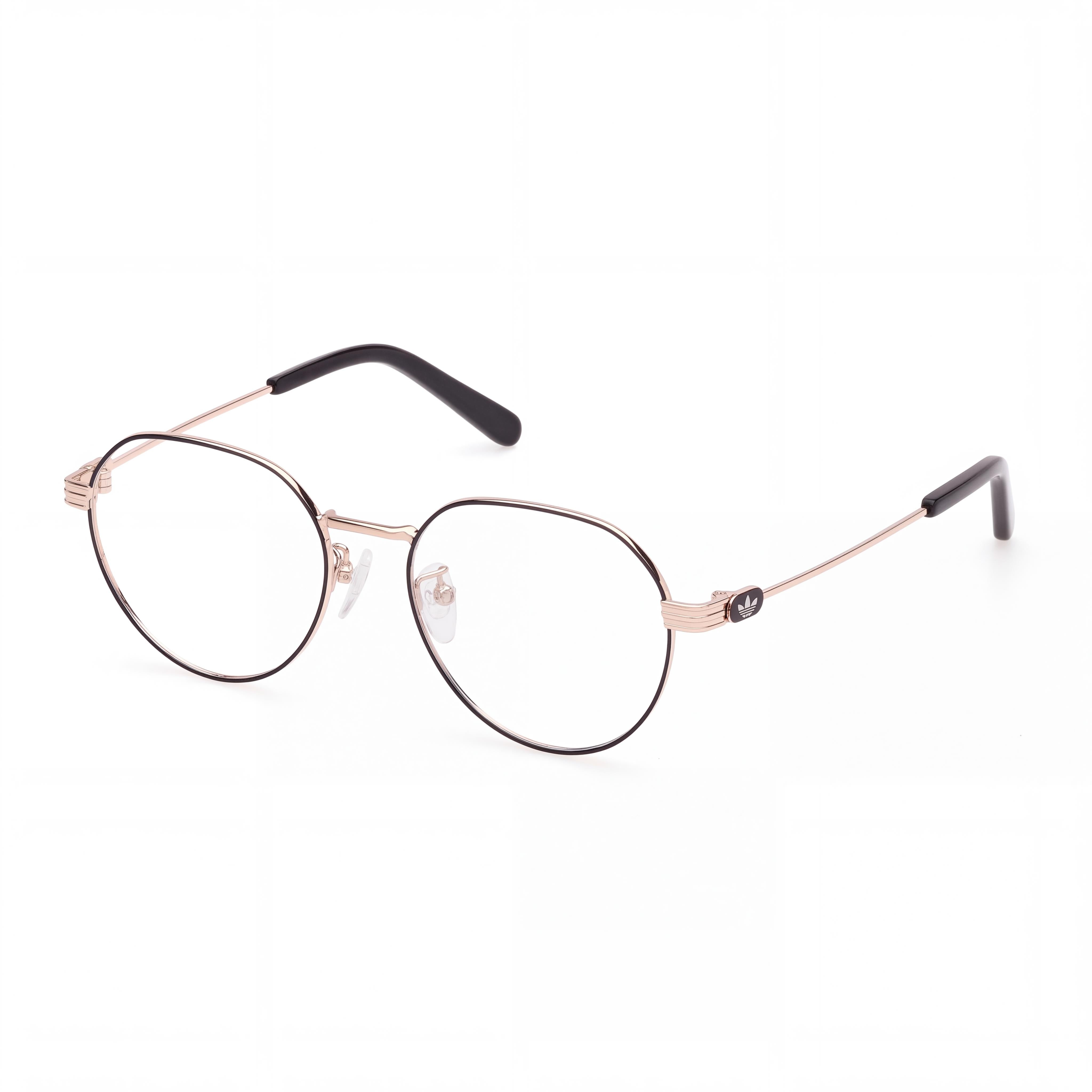 adidas Originals Or5122-h Gafas Ópticas Metálicas con Marco de Policarbonato No Mate Negro Para Hombre 52mm, Photo 1