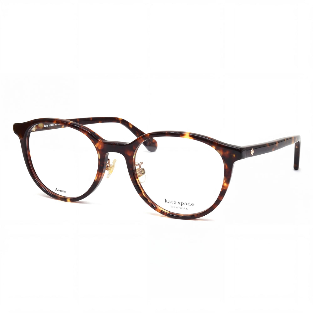 Gafas Kate Spade New York con montura de acetato para mujer y lentes de plástico transparente, talla 50-19-140