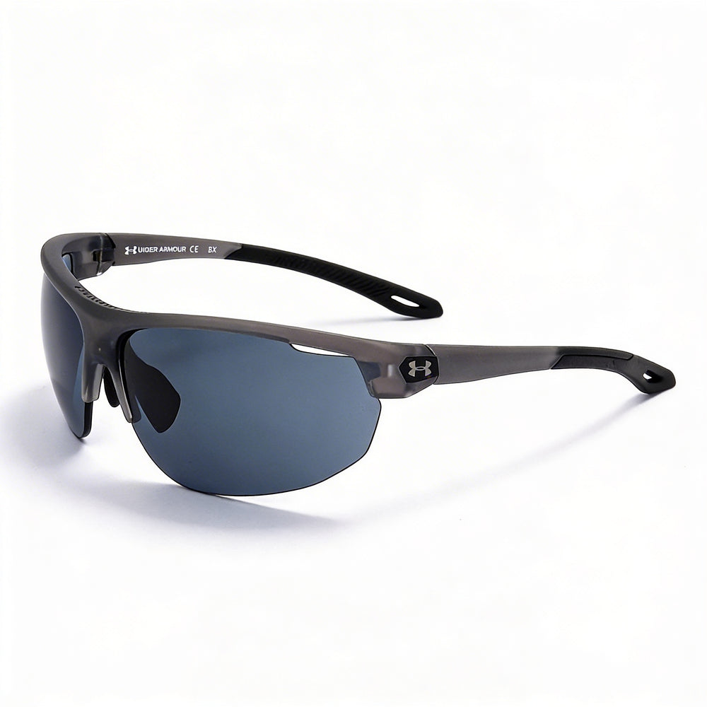 Under Armour Classic Unisex Grey Polycarbonate Frame Sunglasses 71mm Lens 130mm Arm UV Protection Non-Polarized