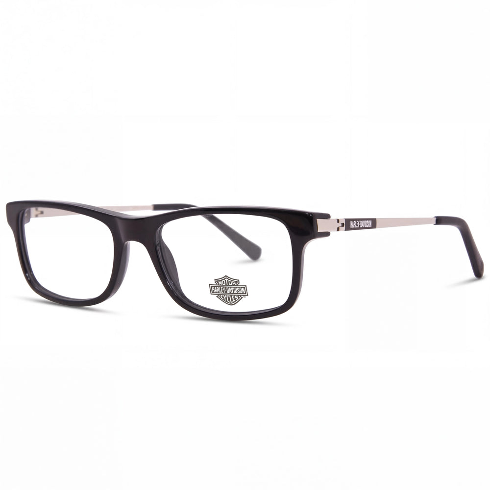 Harley-Davidson HD0143T Men's Full Rim Plastic Black, Palladium Sunglasses 51mm