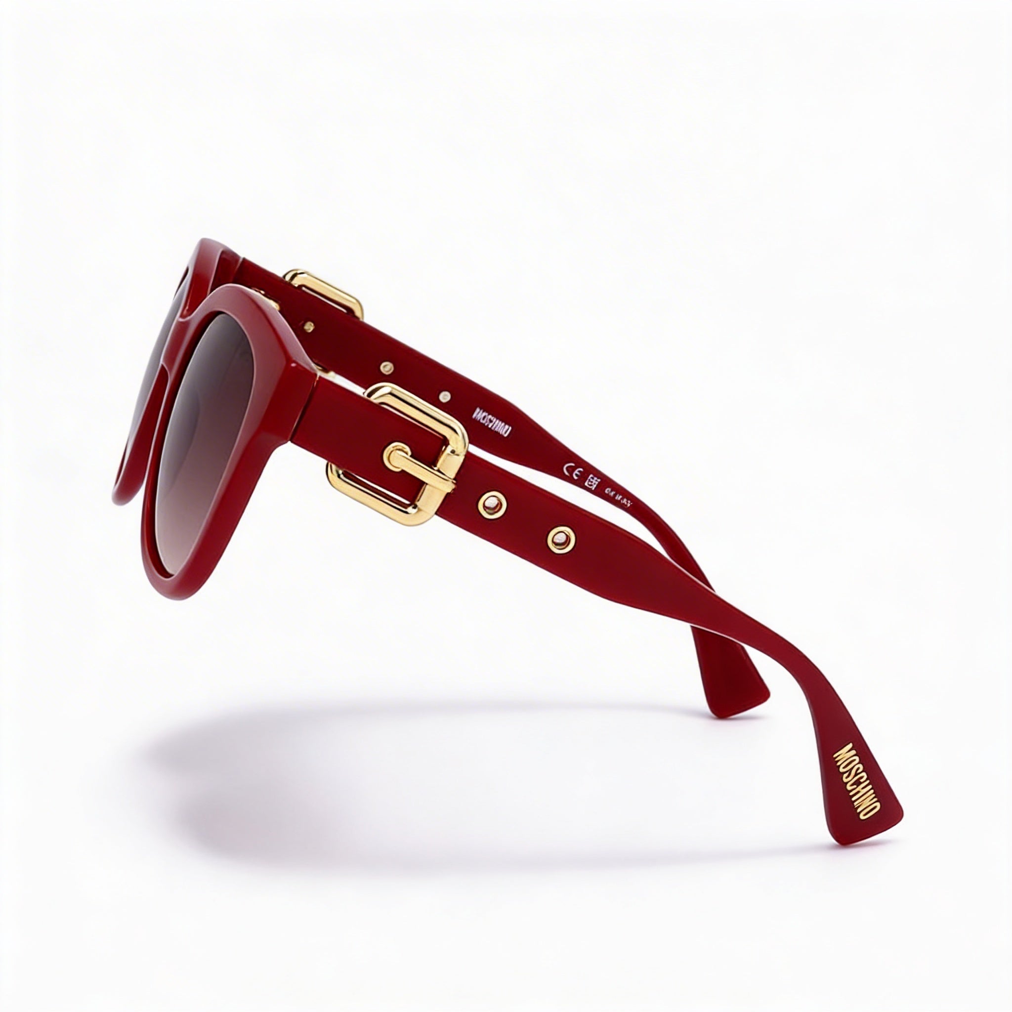 Moschino Casual Women's Acetate Frame Sunglasses with Brown Shaded Lenses and UV Protection, 54mm Lens Width, Photo 2