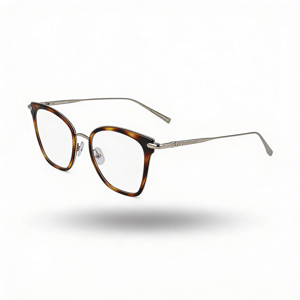 Gafas Longchamp Modern para mujer, montura de plástico multicolor, sin graduar, 52-19-140