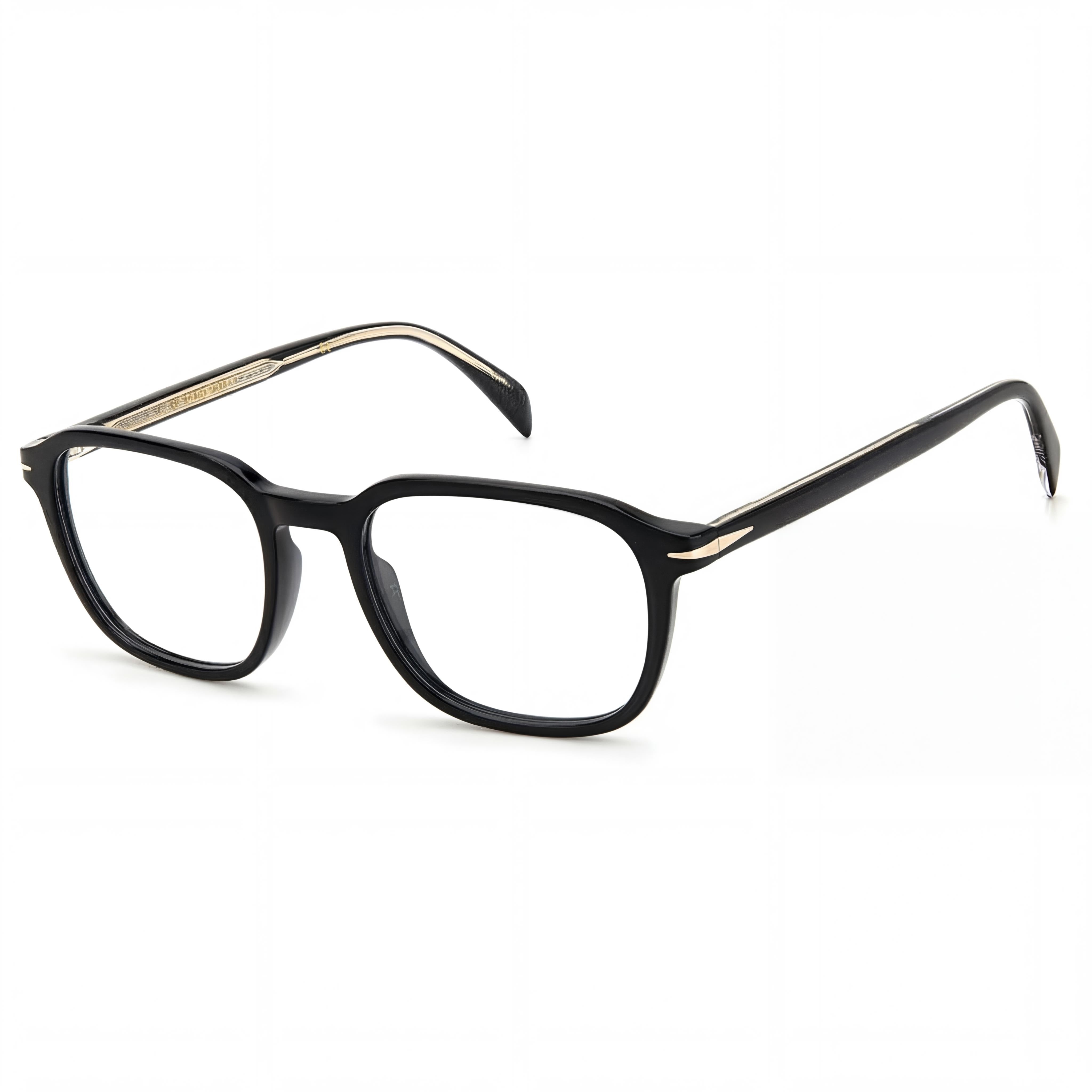 Gafas de sol David Beckham Db 1084 para hombre con lentes de policarbonato, montura de plástico negra y 51 mm de ancho de lente, Photo 1