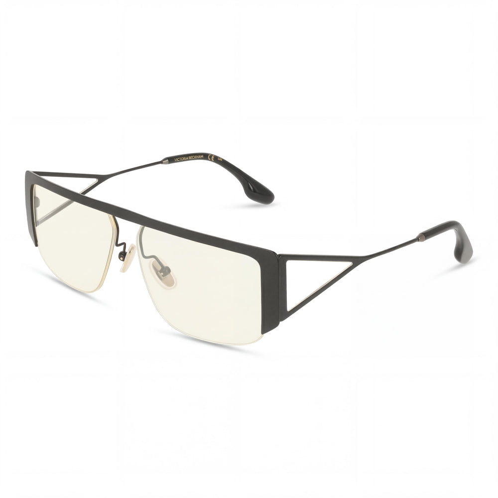 Victoria Beckham Vb250s Women's Black Sunglasses, Lens Width 59mm, Bridge Width 13mm, Temple Length 145mm