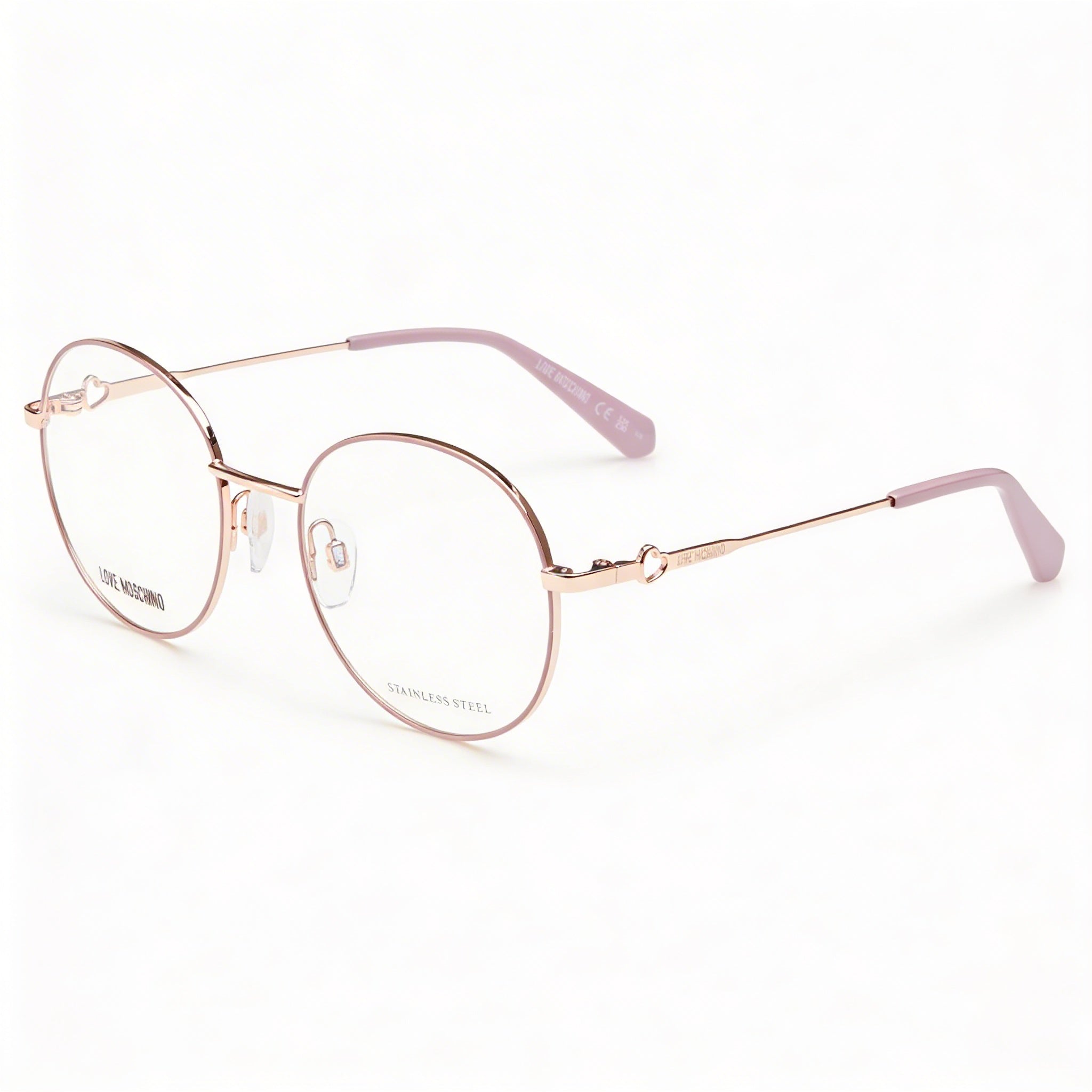 Love Moschino Modern Unisex Metal Frame Polycarbonate Lens Sunglasses, Coppergold Nude, Size 51-19-135mm, Photo 1