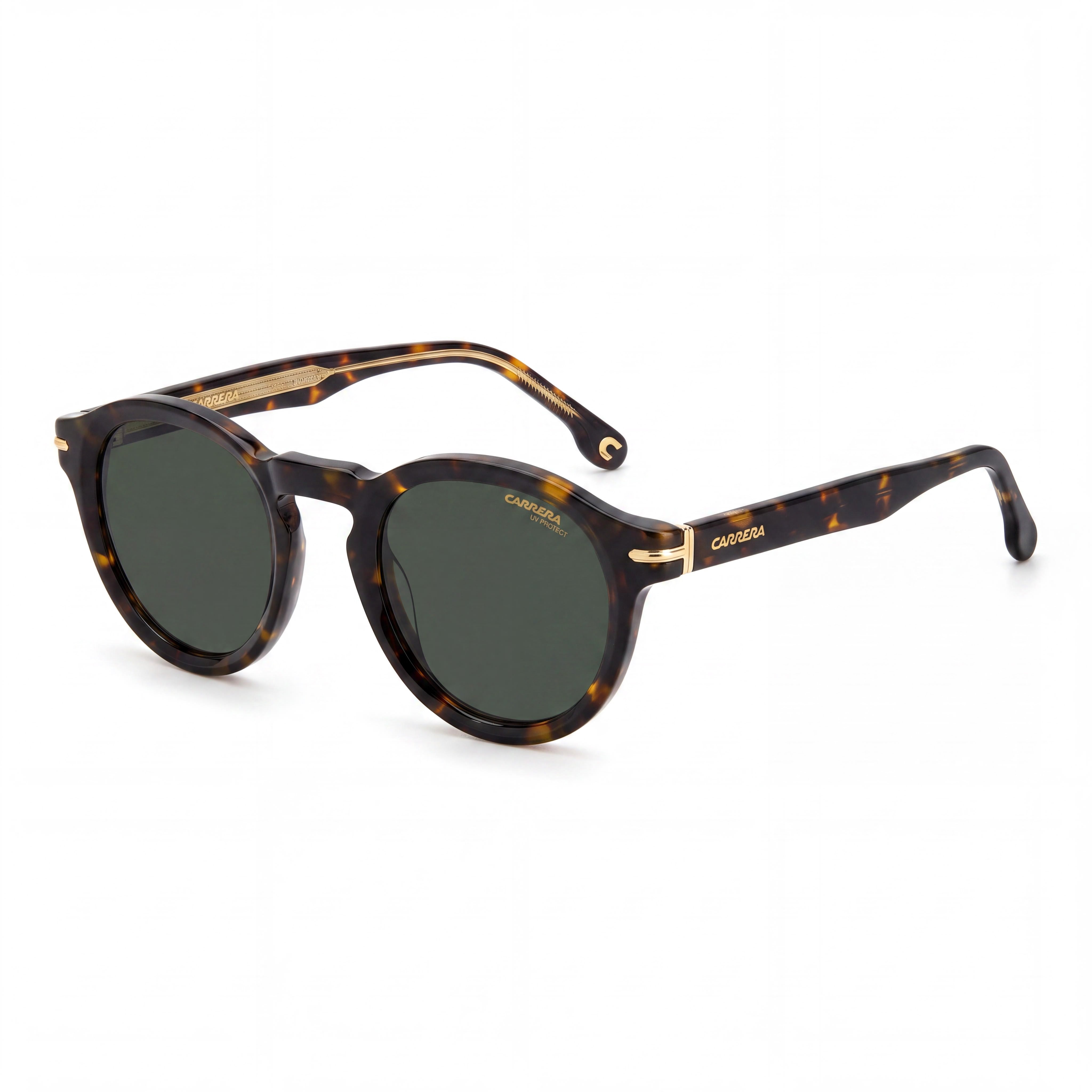 Carrera Casual Men's Pantos Sunglasses with Havana Acetate Frame, Havana Lenses, 48mm, Non-Polarized, 100% UV Protection, Photo 1