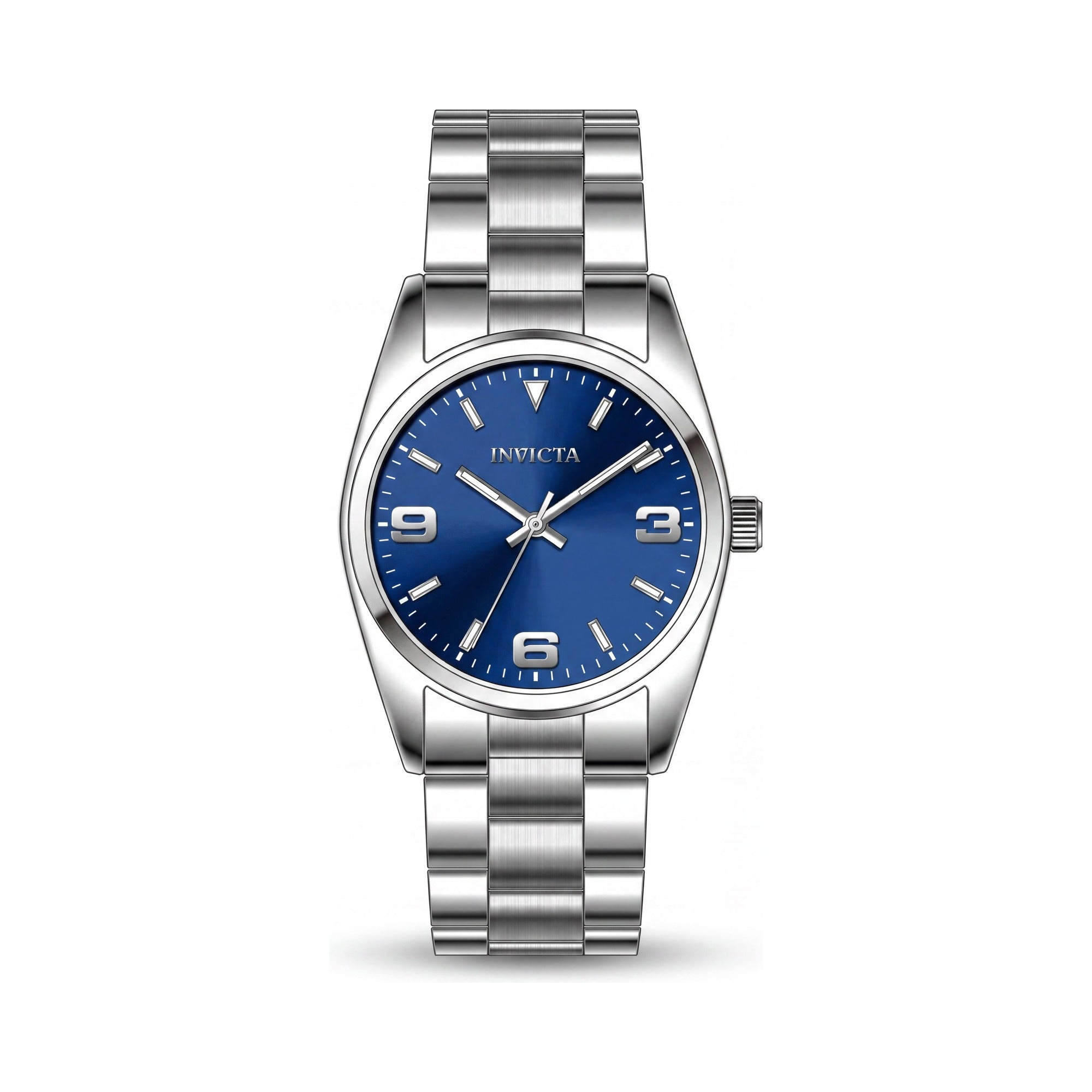 Invicta Celestial 69180 Men's Quartz Stainless Steel Bracelet Watch, Blue Dial, 35mm Case, Photo 1