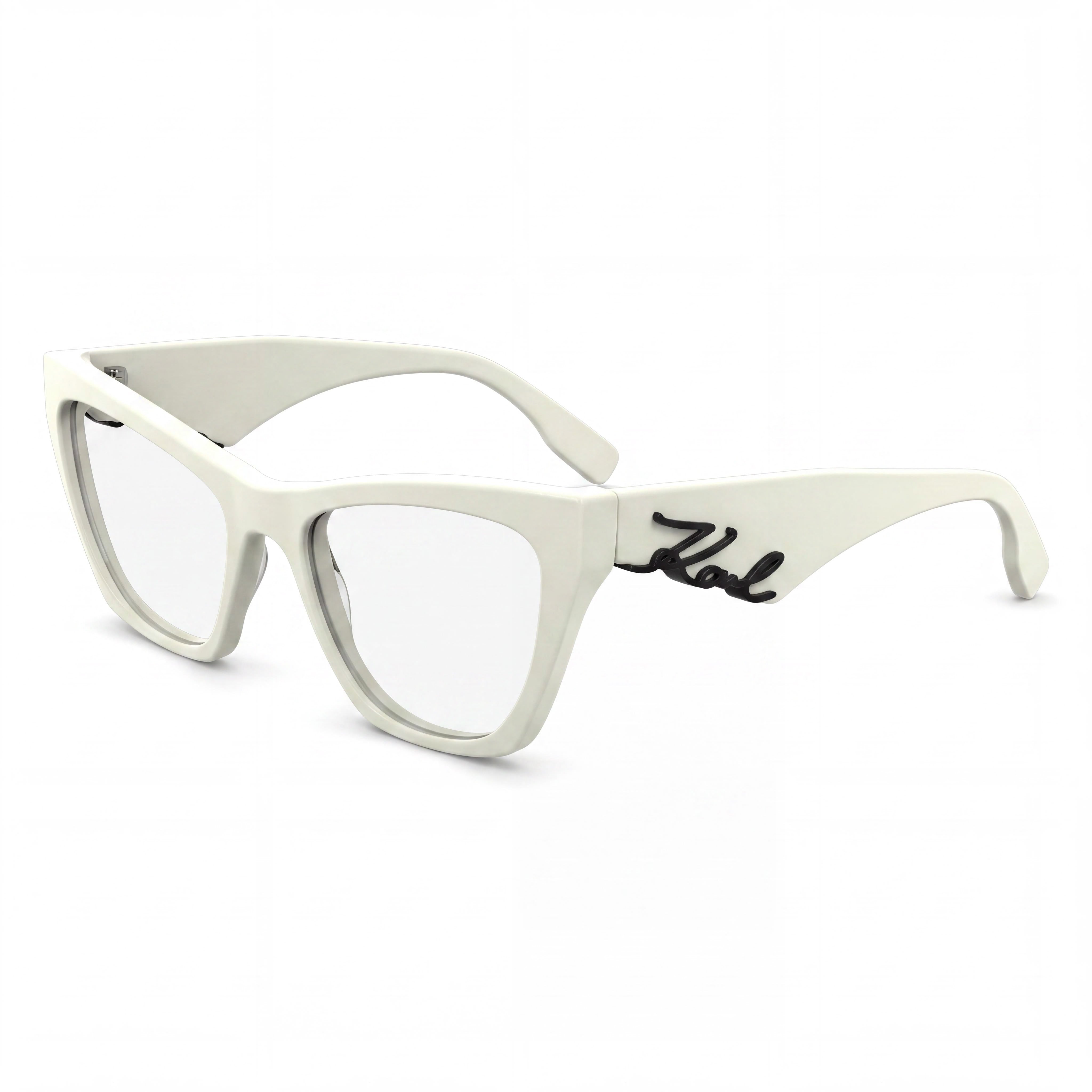 Gafas Oftálmicas de Mujer KARL LAGERFELD Kl6171 con Montura de Acetato Blanco y Tamaño 54-19-140mm, Photo 1