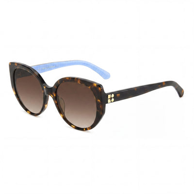 kate spade new york SERAPHINA/G/S Women's Havana Ecological Oil Frame Non-Polarized Sunglasses 55mm