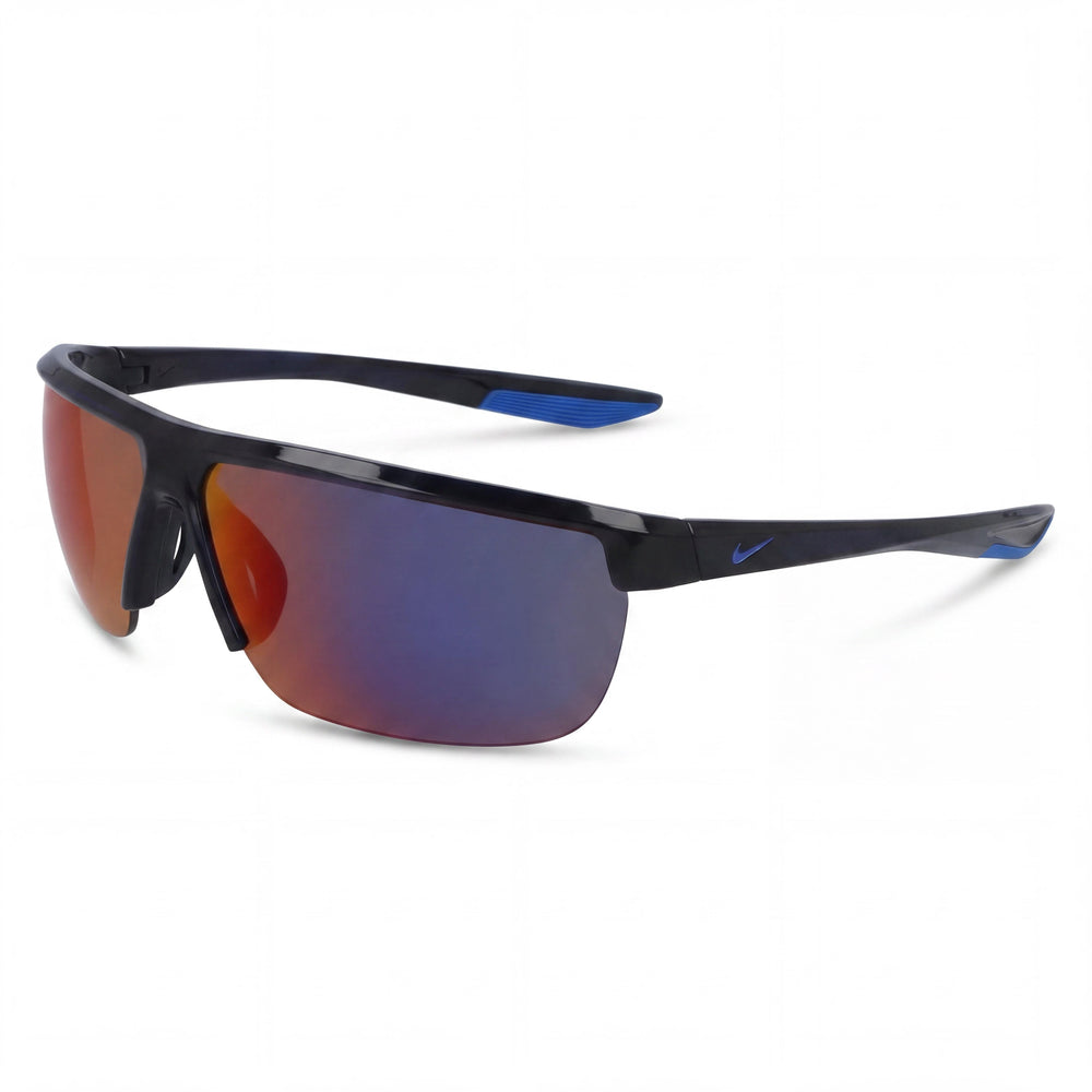 Nike Tempest Unisex Obsidian Pacific Blue Nylon Field Tint Lenses 60mm UV Protection