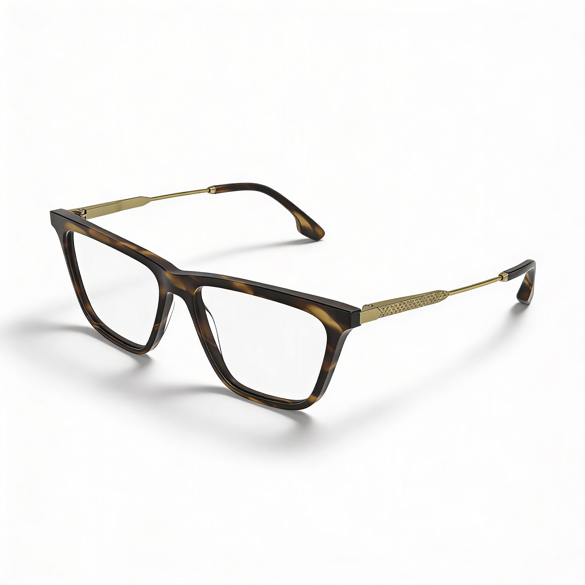 Victoria Beckham Modern Women's Non-polarised Acetate Striped Khaki Havana 54mm, Photo 1