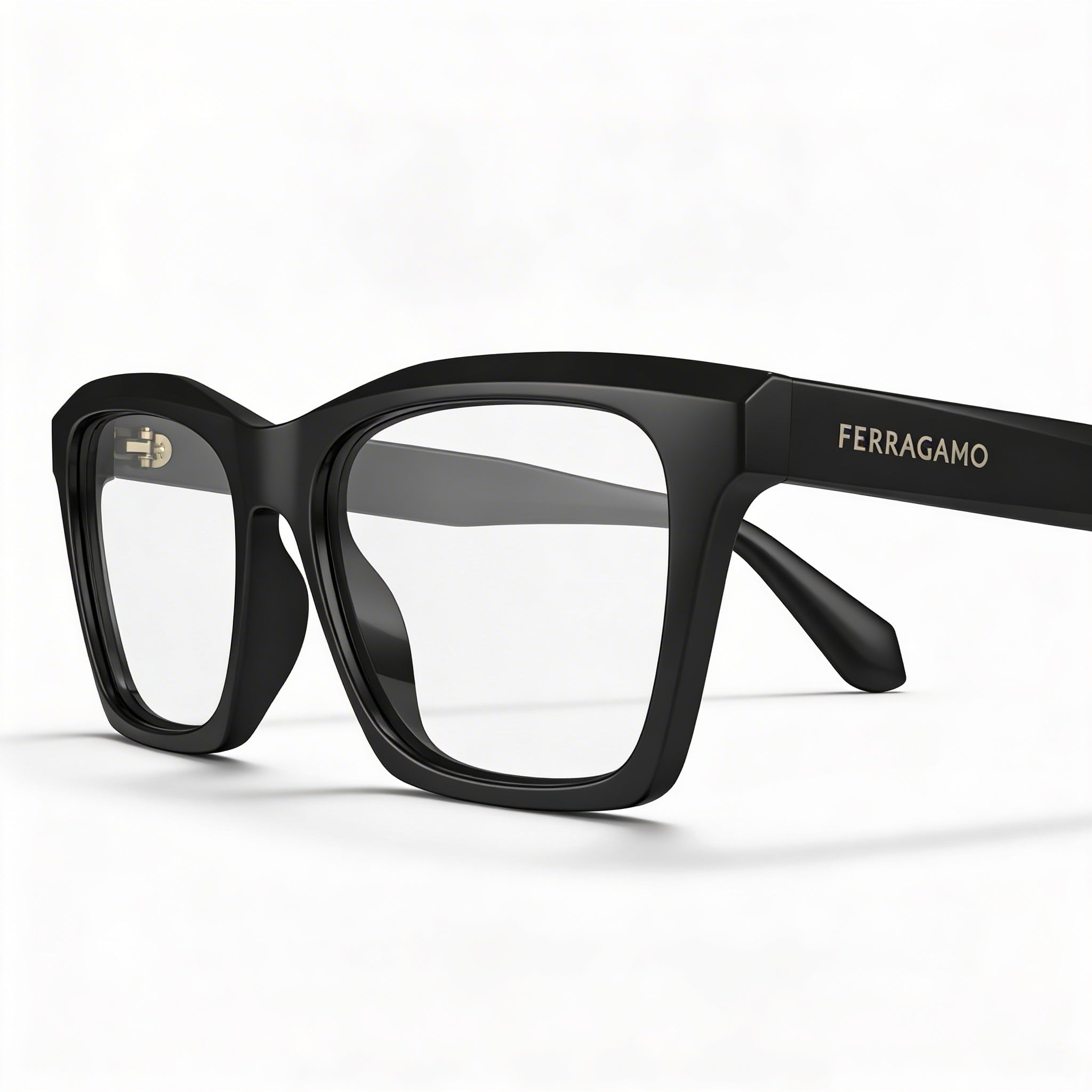 Ferragamo Gafas de hombre Sf2986 de acetato negro 53 mm, Photo 1