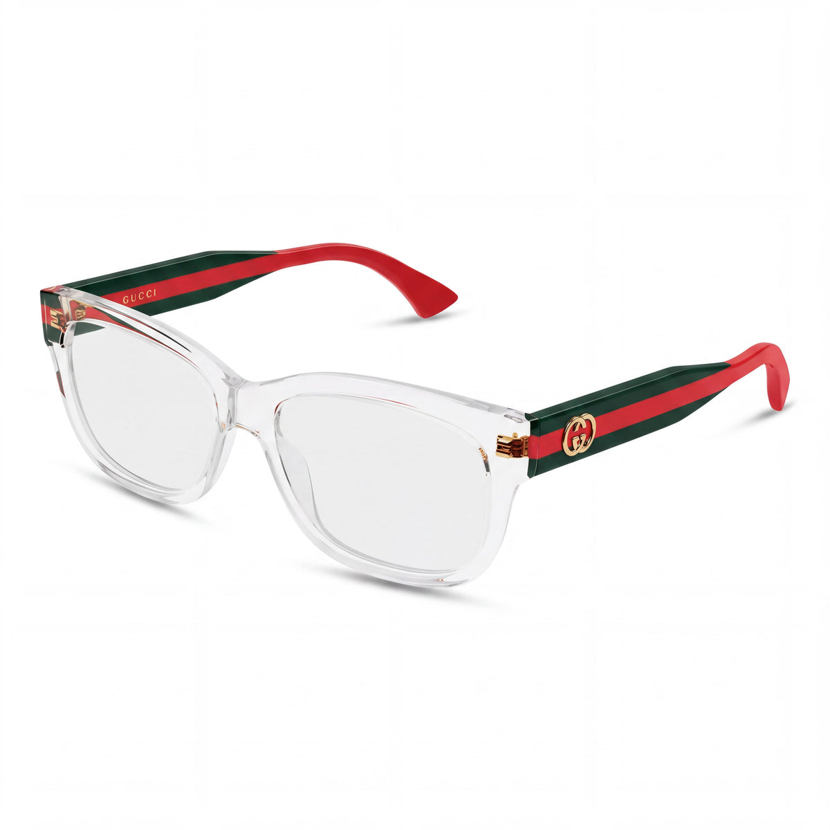 Gucci Gg0278on 003 51 Women's Sport Crystal Recycled Acetate Eyeglass Frames, Photo 1