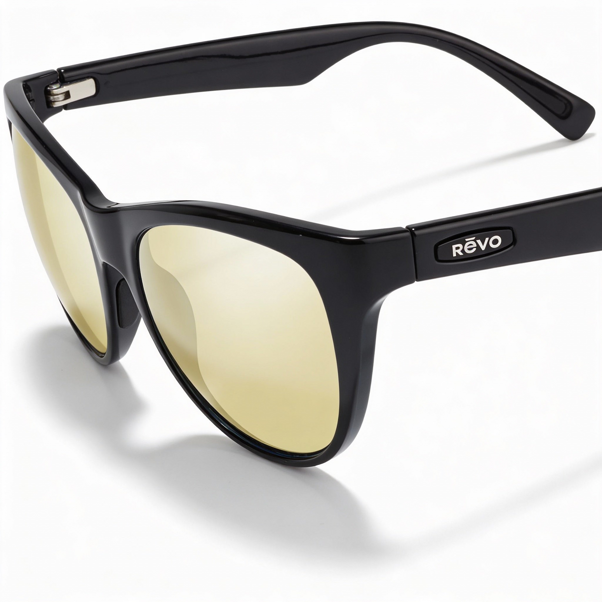 Gafas de sol Revo RE 1037 Barclay Cat Eye polarizadas con protección UV para mujer, color negro, 48-22-139 mm, Photo 1