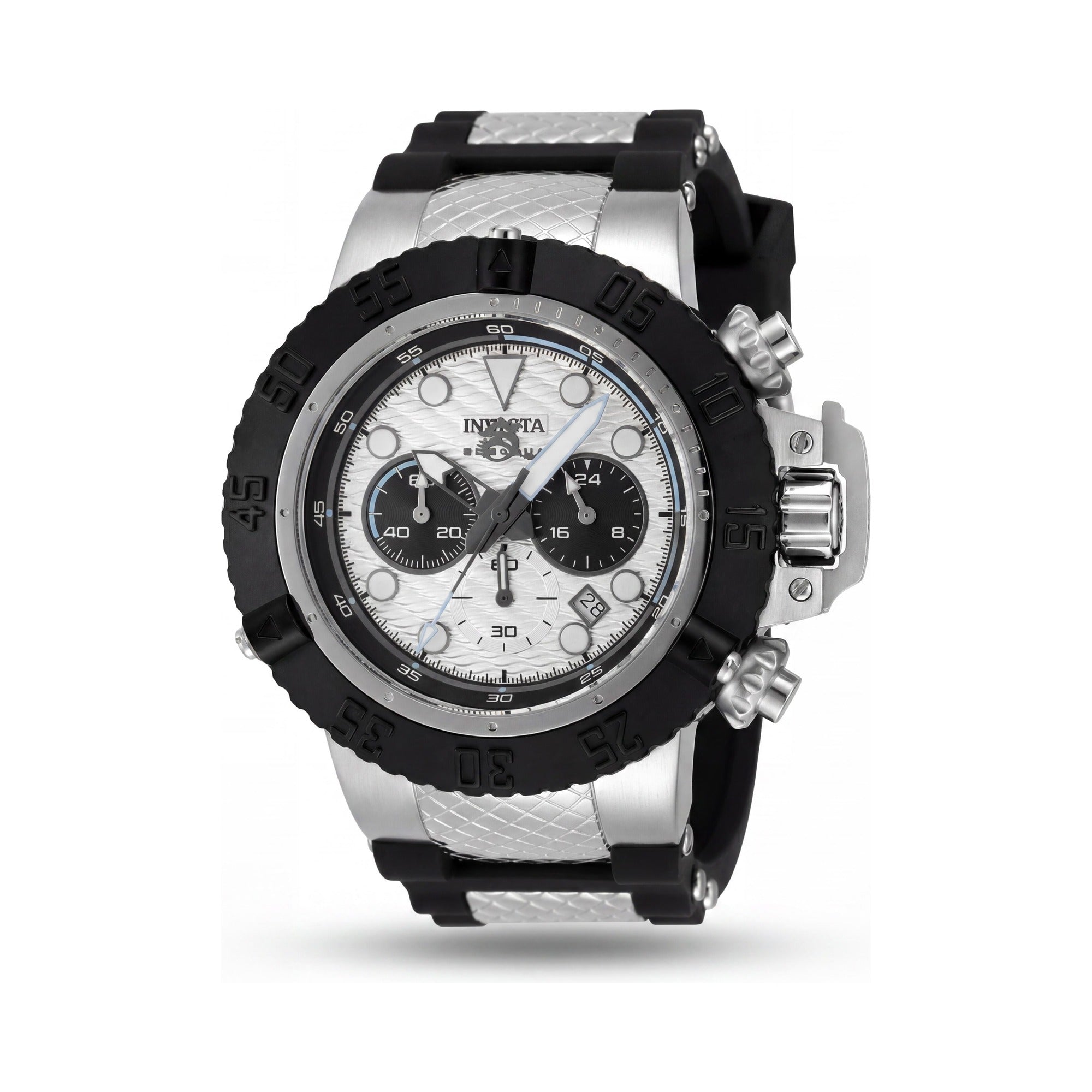 Invicta Subaqua IN-47827 Men's Chronograph Silver Stainless Steel Watch 50mm, Photo 1