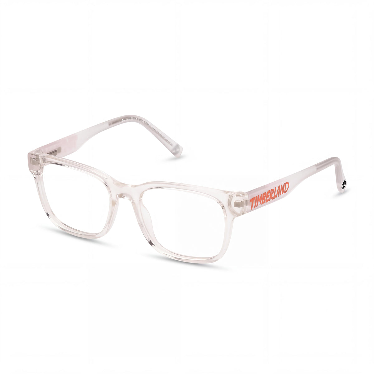 Timberland TB50010 Unisex Square Injected Crystal Eyeglasses 49mm, Photo 1