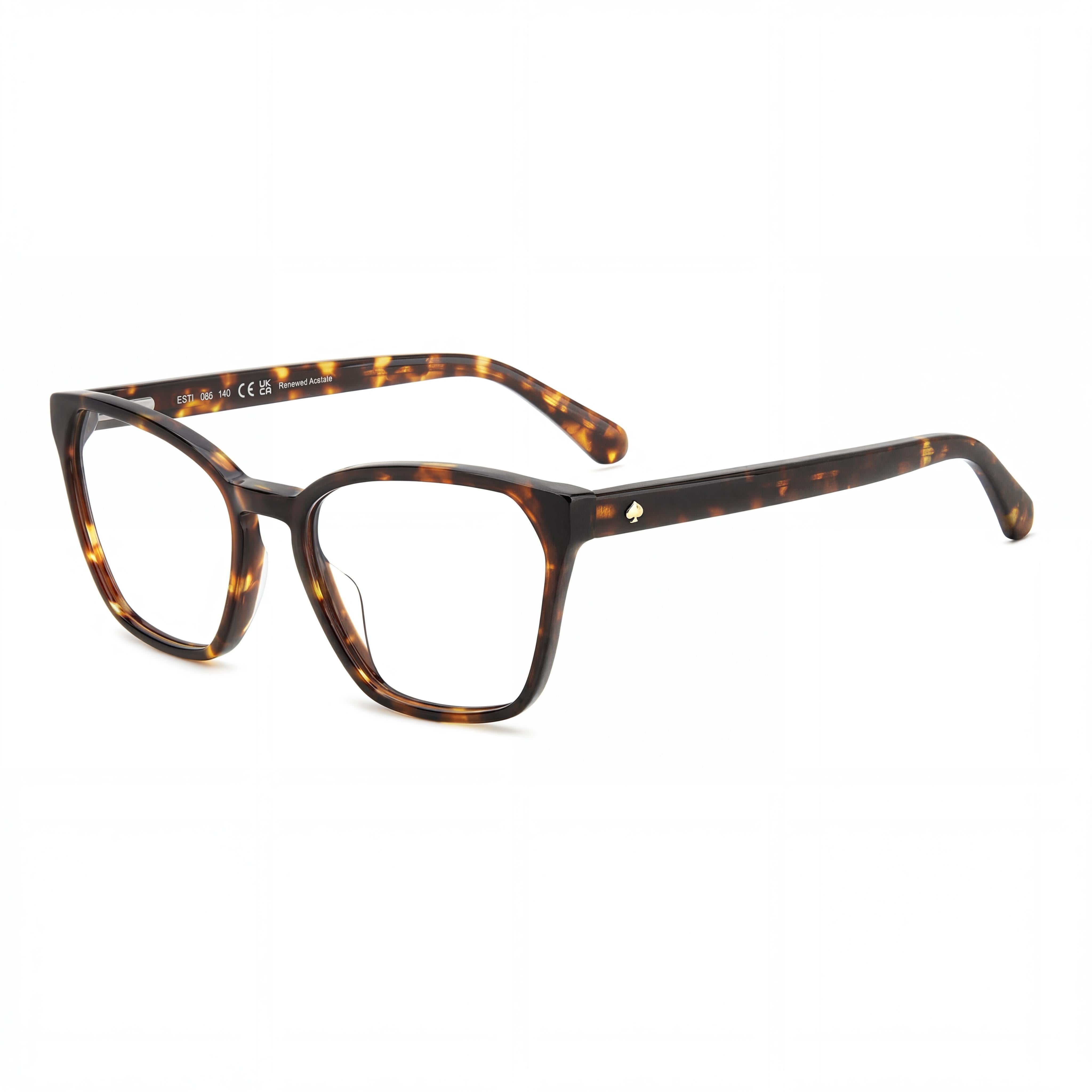 kate spade new york Montura Ecológica Havana Brown para Mujer Sin Cristales 52mm, Photo 1