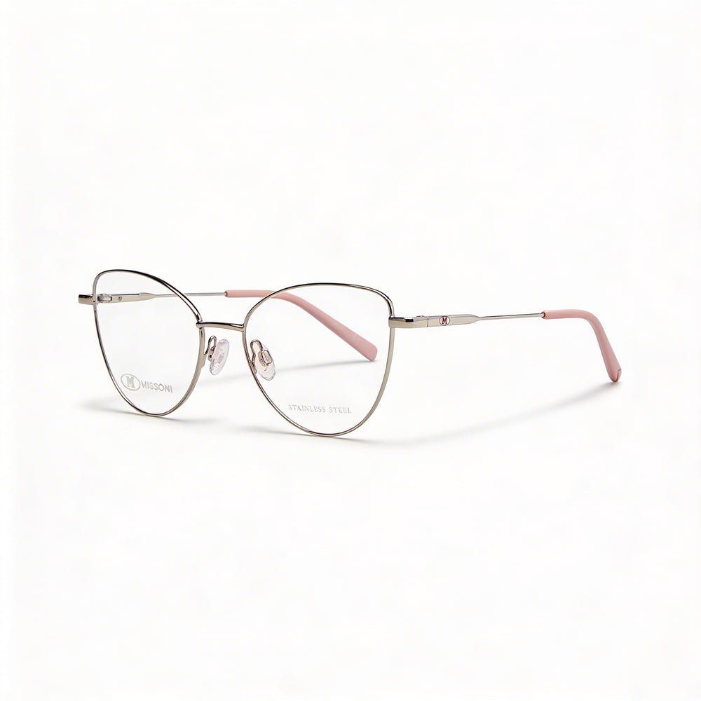Missoni MMI 0111/TN Modern Unisex Cat Eye Full Rim Metal Non-Polarised Sunglasses in Palladium 50-17-135mm