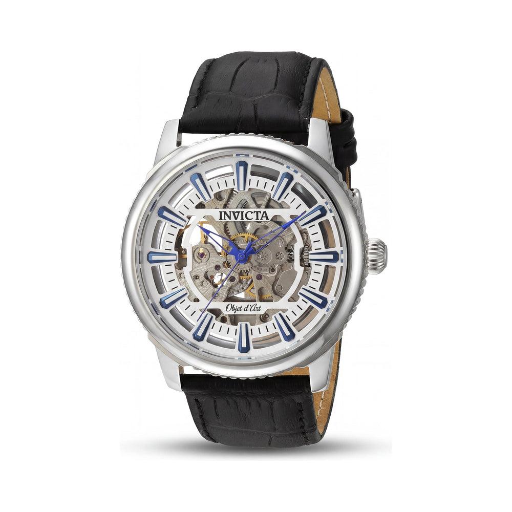 Invicta 22610 Men's Silver/Blue Automatic Watch, 42mm