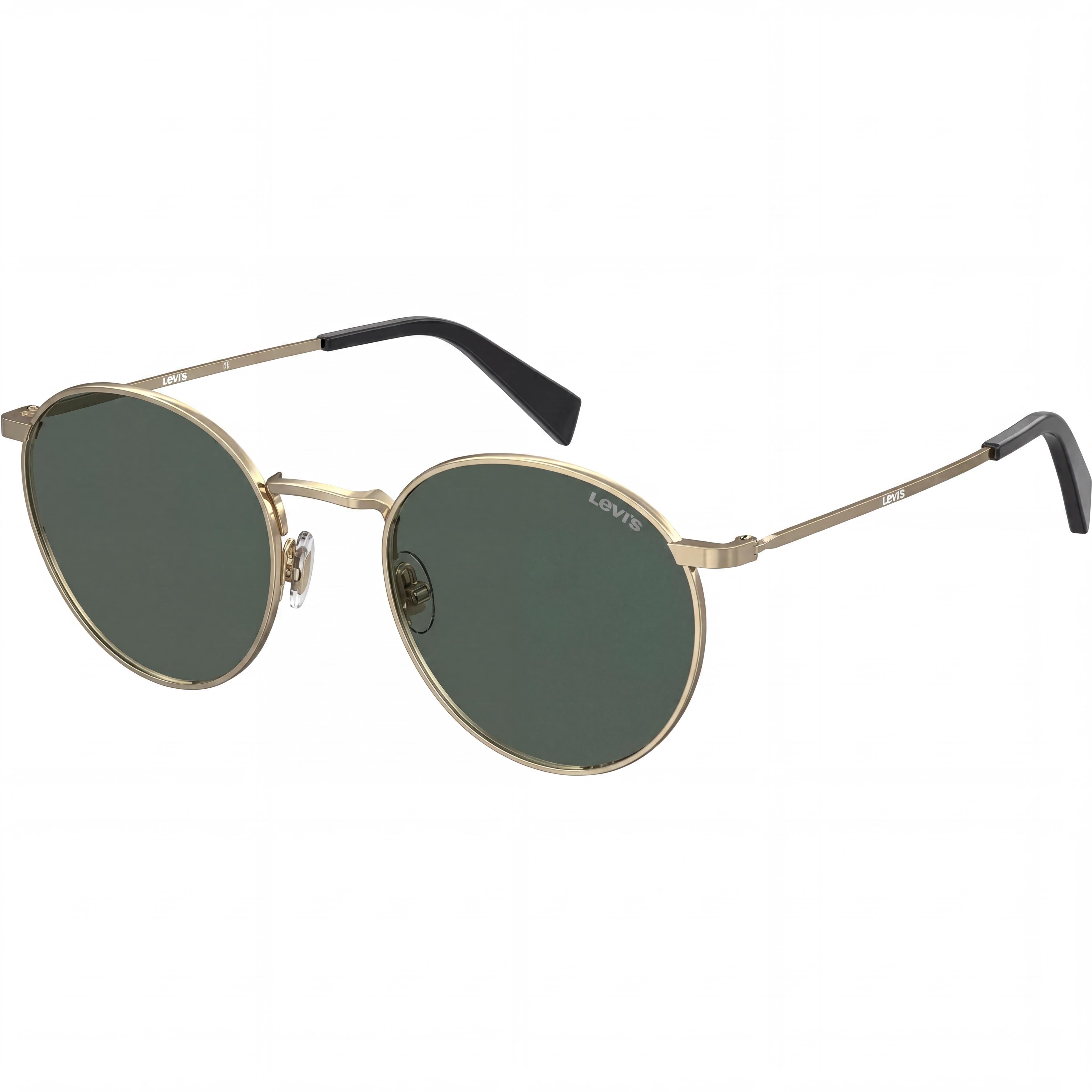 Gafas de sol Levi's LV 1005/S para mujer, armazón de acetato dorado, lentes de policarbonato doradas con protección UV, 52 mm, Photo 1