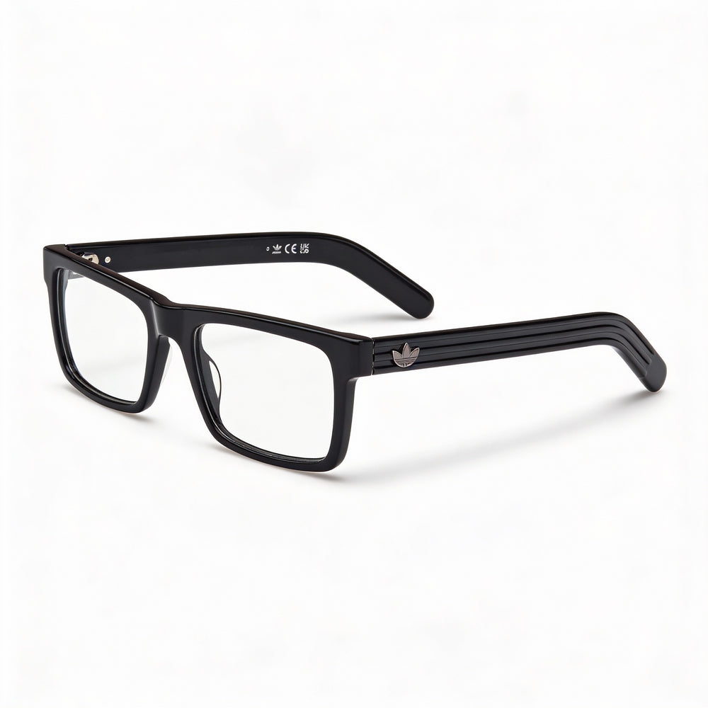Gafas de plástico negras adidas Originals Or5107 para hombre de 53 mm