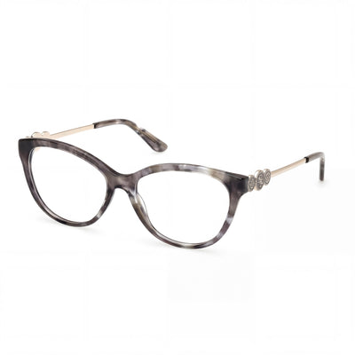 GUESS Gu50230 Women's Grey Havana Plastic Eyeglasses 55mm