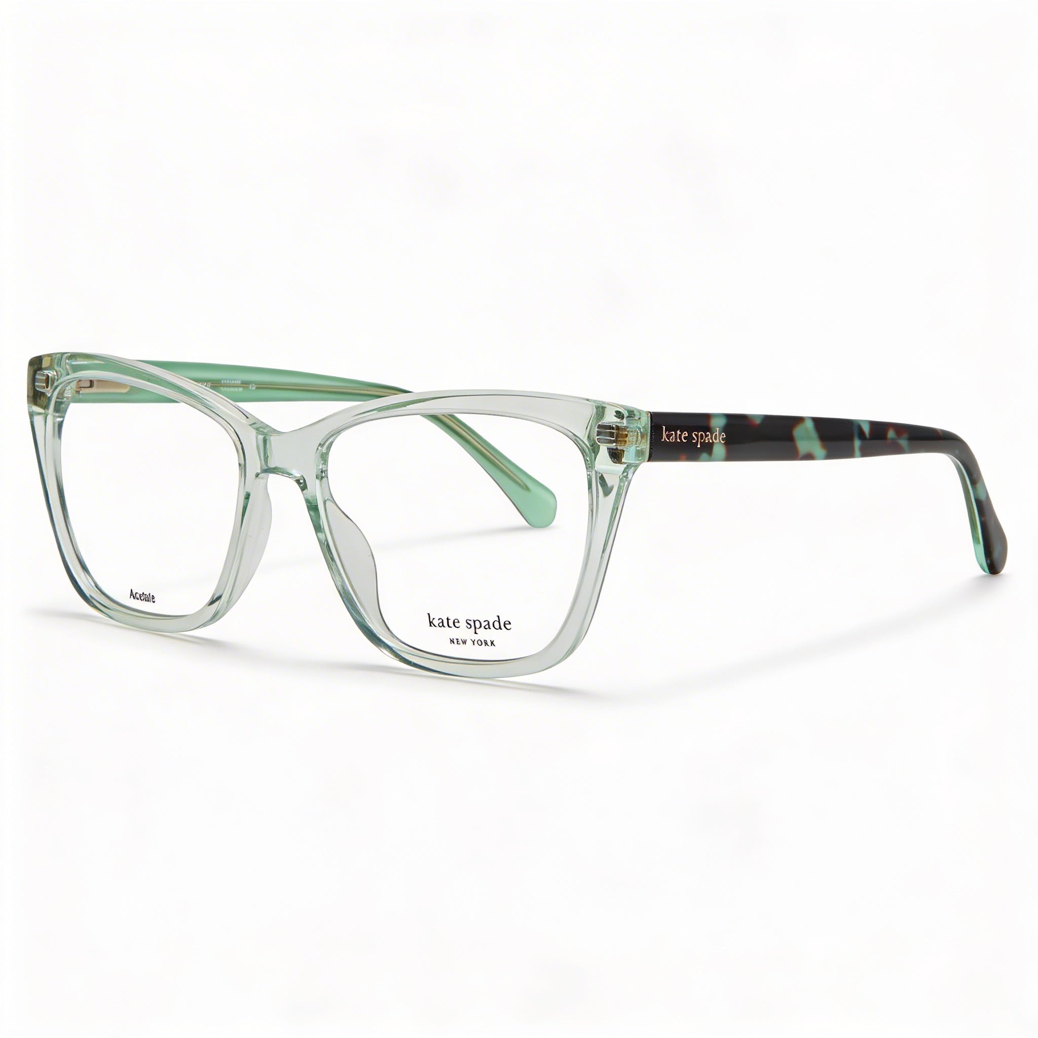 kate spade new york Modern Women's Green Acetate Sunglasses 53mm, Photo 1