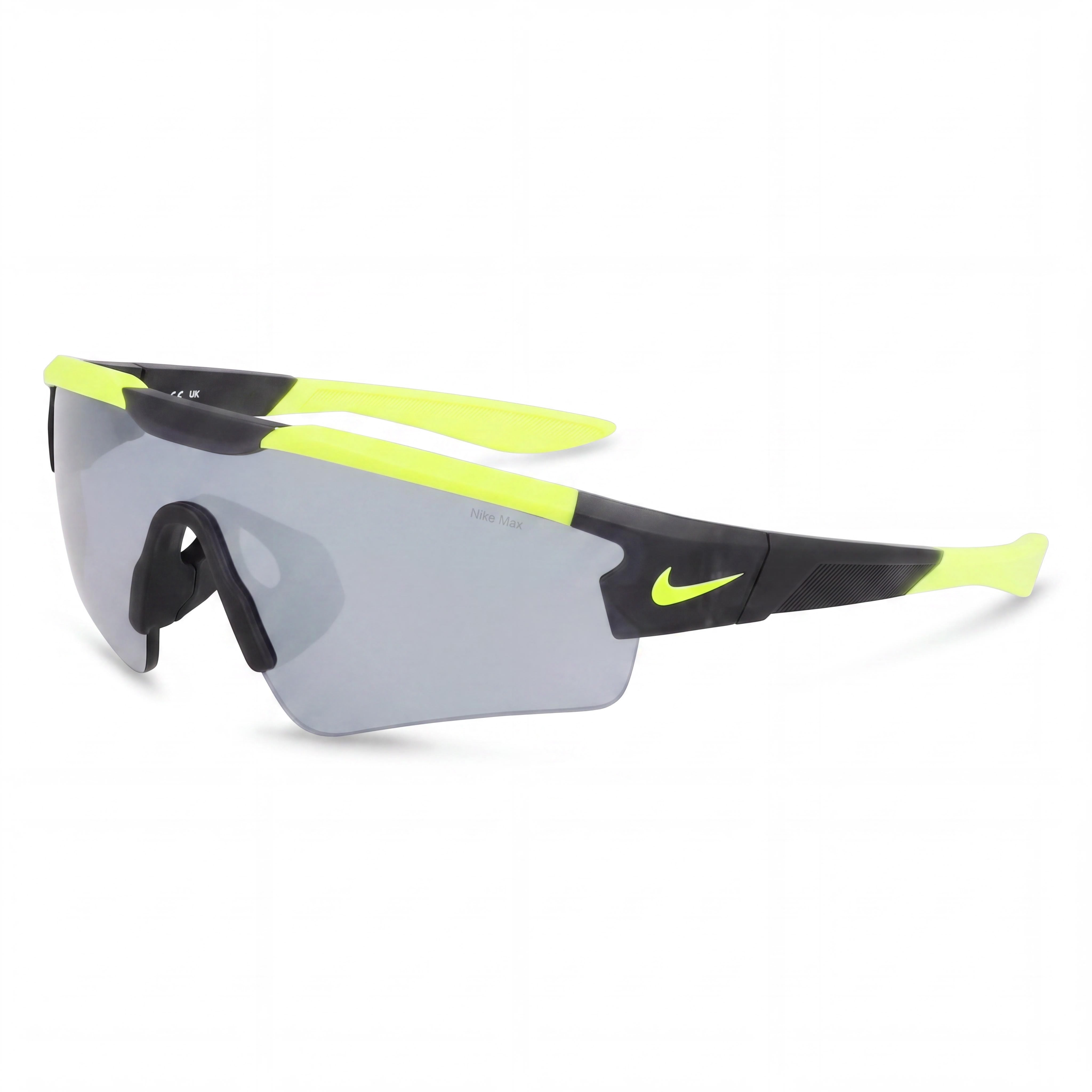 Nike CLOAK EV24005 Unisex Iniettato Frame Matte Anthracite Chrome Mirror 82%-92% UV Protected Sunglasses 57mm, Photo 1