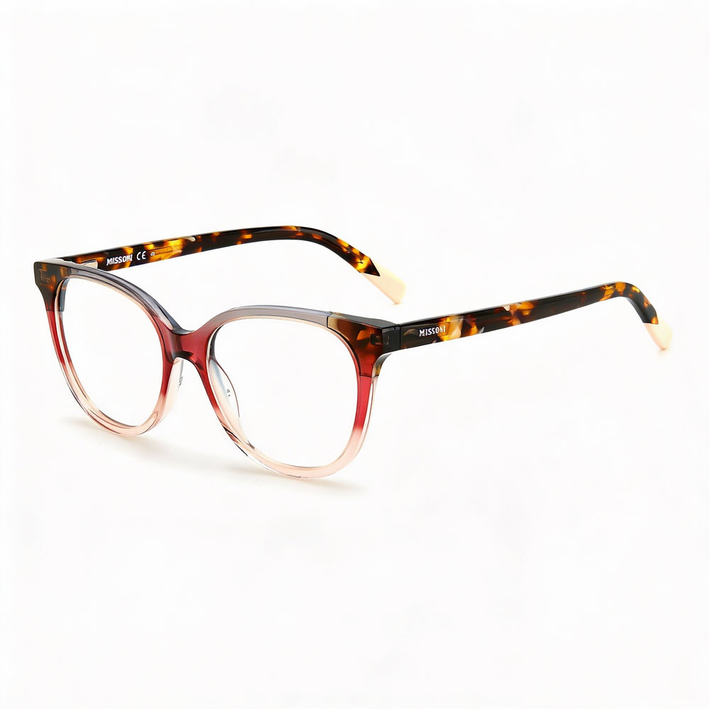 Gafas de sol para mujer M Missoni MIS 0100 con montura de acetato Shad Gry Pin y lentes de policarbonato, ancho de lente de 53 mm