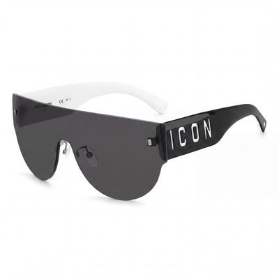 Carrera Modern Unisex Negro Blanco, Gafas de Sol con Montura de Nailon y Lentes de Policarbonato con Protección UV, 99mm