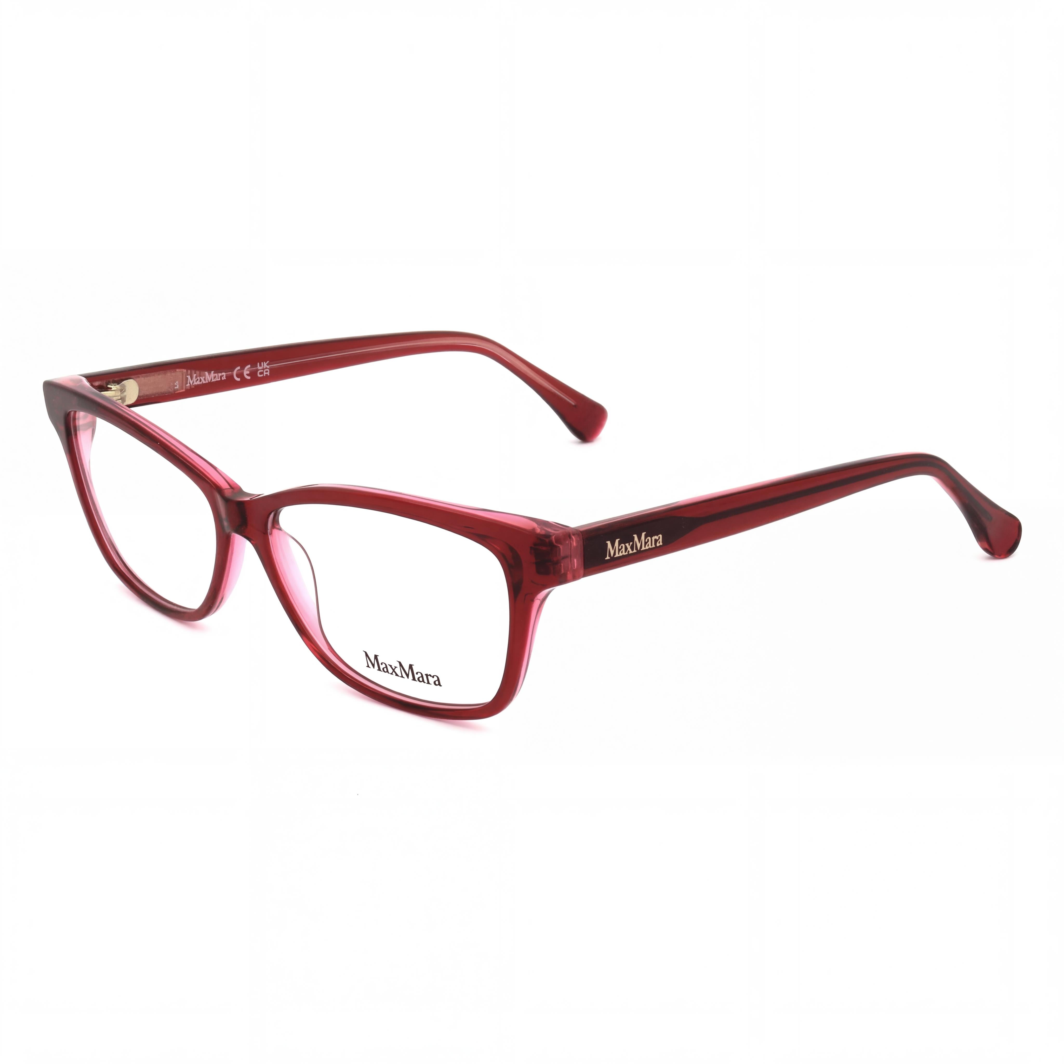 Gafas de Sol Polarizadas MaxMara Mm5013 de Hombre de Plástico Transparente Burdeos 54mm, Photo 1