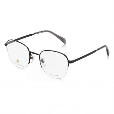 David Beckham Db 1109/G Men's Lightweight Titanium Frame Dark Ruthenium Black Eyeglasses 52mm