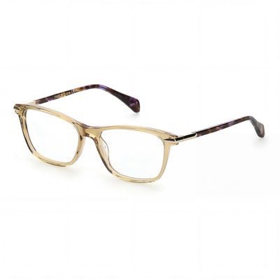 Rag & Bone Women's Rnb3031 Brown Violhvn Acetate Eyeglasses with Polycarbonate Lenses 54mm