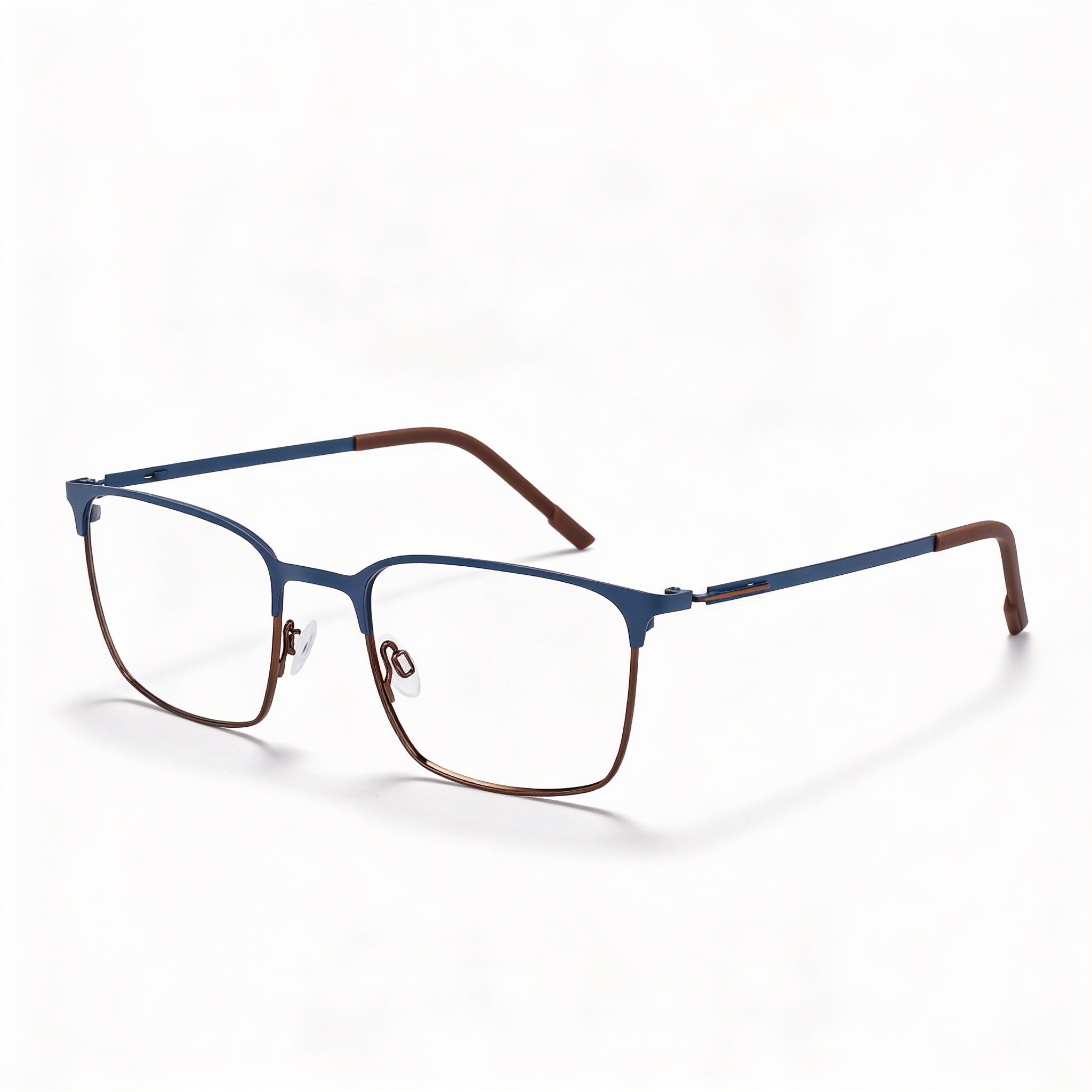 Flexon E1140 Unisex Metal Matte Blue Stargazer/Coffee 54mm, Photo 1