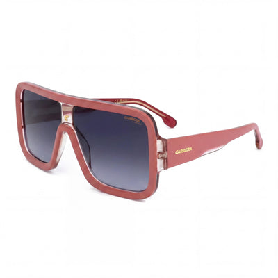 Carrera Flaglab 14 Men's Acetate Pink Beige Dark Grey Shaded Polycarbonate Non-Polarized UV Protection 62mm