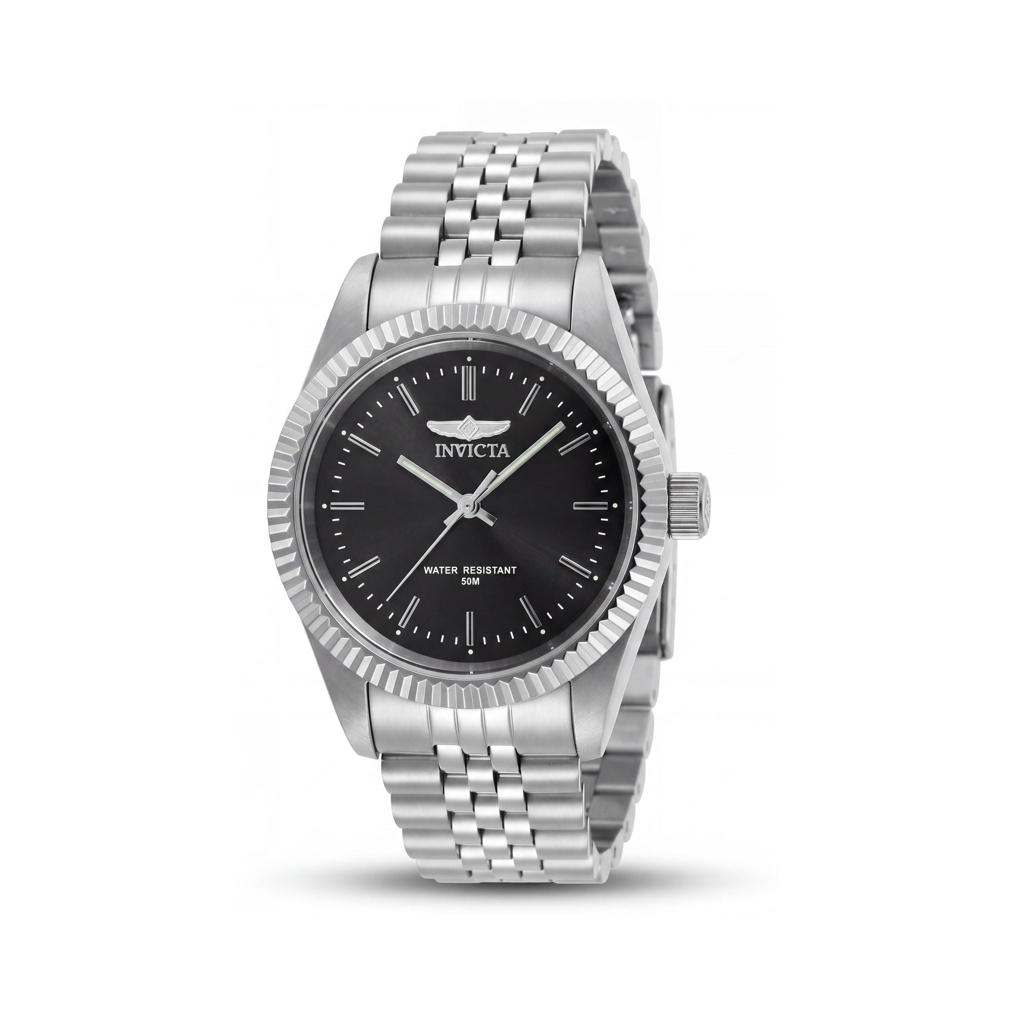 Invicta Specialty 29395 Women's 36mm Stainless Steel Quartz Bracelet Watch, Silver, Black, Grey, Photo 1