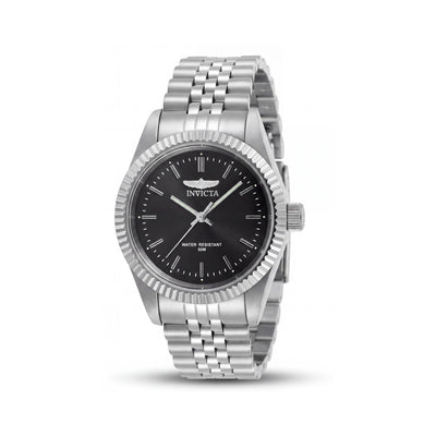 Invicta Specialty 29395 Women's 36mm Stainless Steel Quartz Bracelet Watch, Silver, Black, Grey