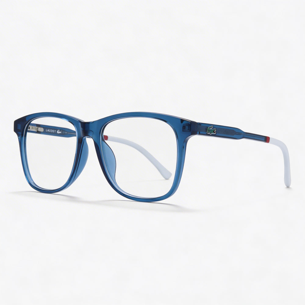 Gafas unisex Lacoste L3635 con montura metálica azul y lentes de policarbonato. Talla 49-15-130 mm.