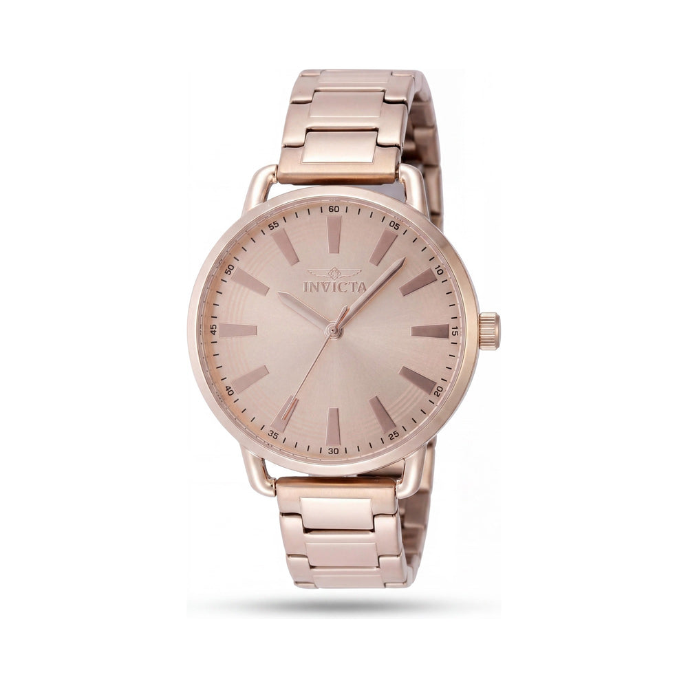 Invicta Wildflower 48330 Women's Quartz Rose-Gold Stainless Steel Bracelet 38mm Watch
