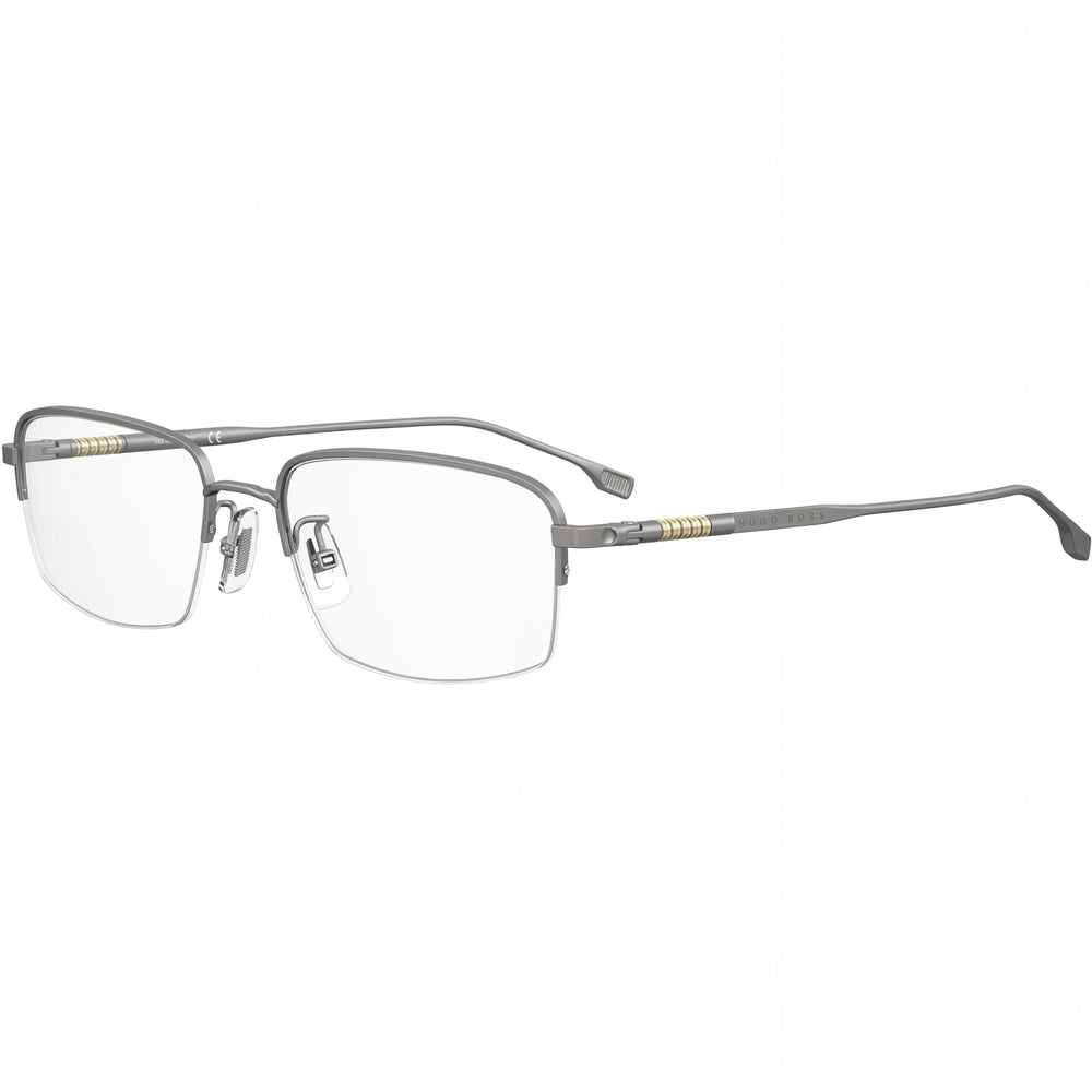 Hugo Boss Boss 1298/F Men's & Women's Stainless Steel Optical Frame Eyeglasses Matte Ruthen 56mm