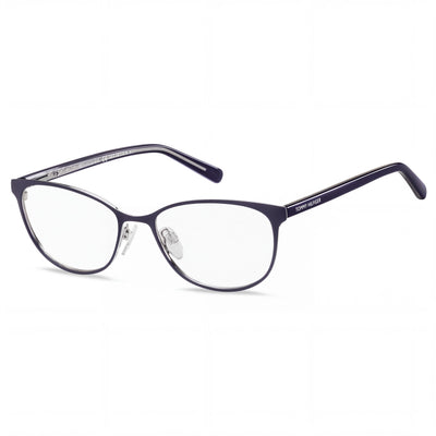 Tommy Hilfiger Th 1778 Eyeglasses for Unisex, Featuring Blue Crystal Stainless Steel Frame, 53mm