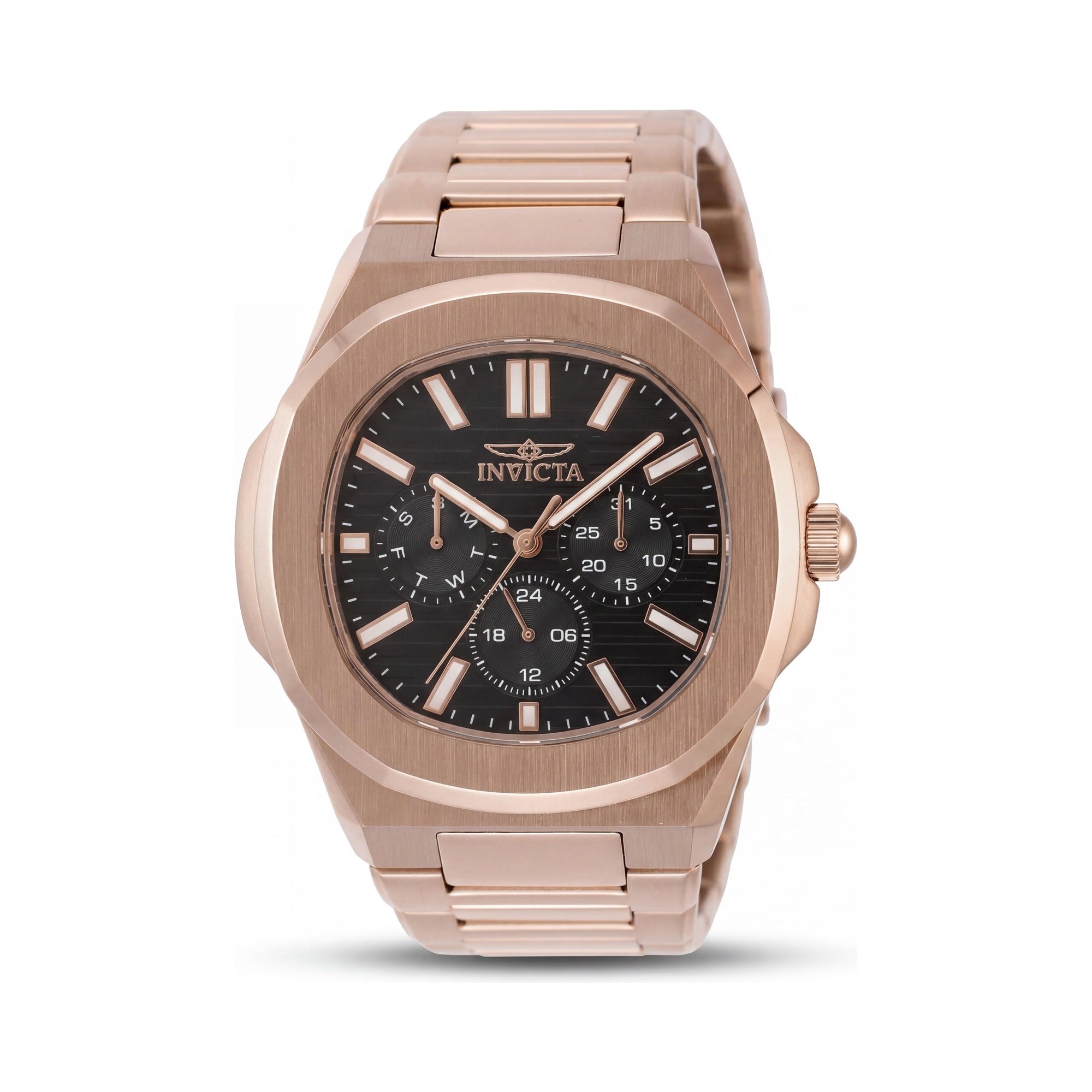 Reloj Invicta Speedway 48524 para hombre, cronógrafo de acero inoxidable de 41 mm con pulsera de cuarzo y esfera marrón., Photo 1