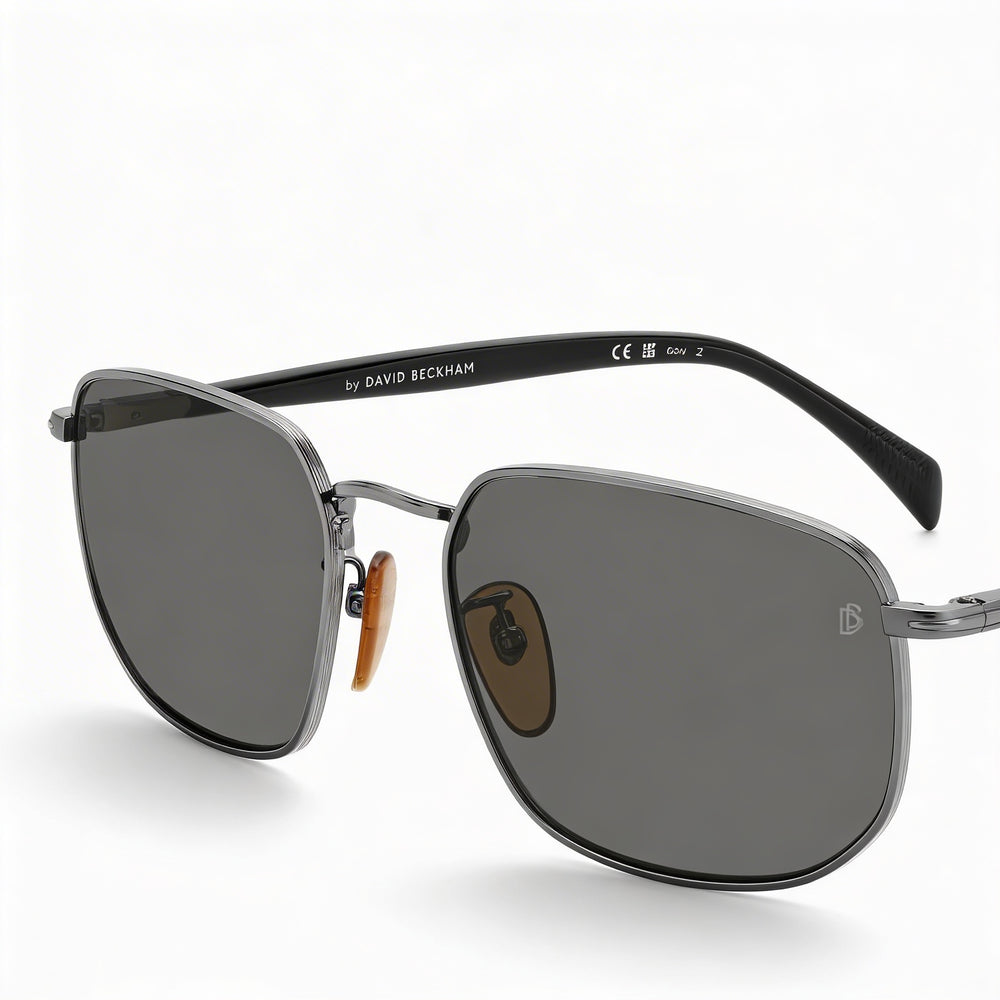 David Beckham Db 1143/S Women's Grey Stainless Steel Frame Sunglasses with Grey Lenses & 57mm
