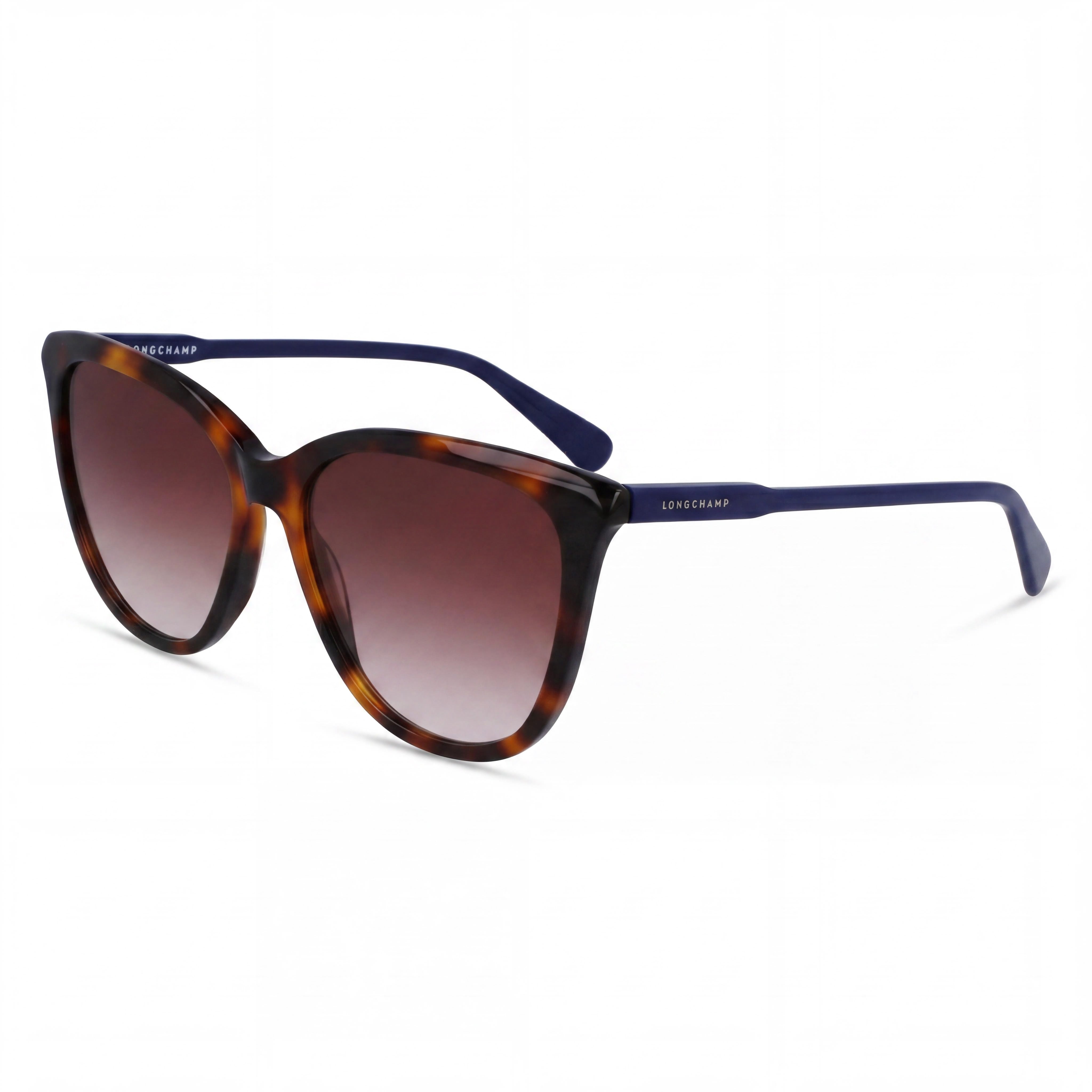 Gafas de sol Longchamp Modern LO718S Havana de acetato con lentes de policarbonato, no polarizadas, para hombre y mujer, 56 mm, Photo 1