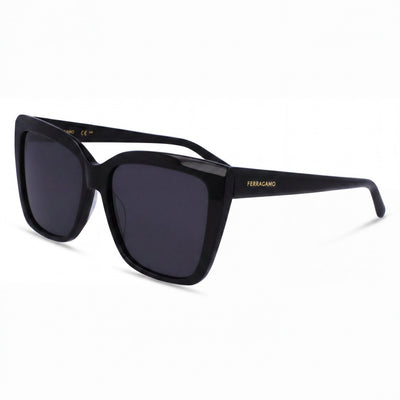 Salvatore Ferragamo Sf1102s Women's Multi-coloured Plastic Sunglasses, Dark Grey Non-Polarized UV Protection Lenses, 58mm
