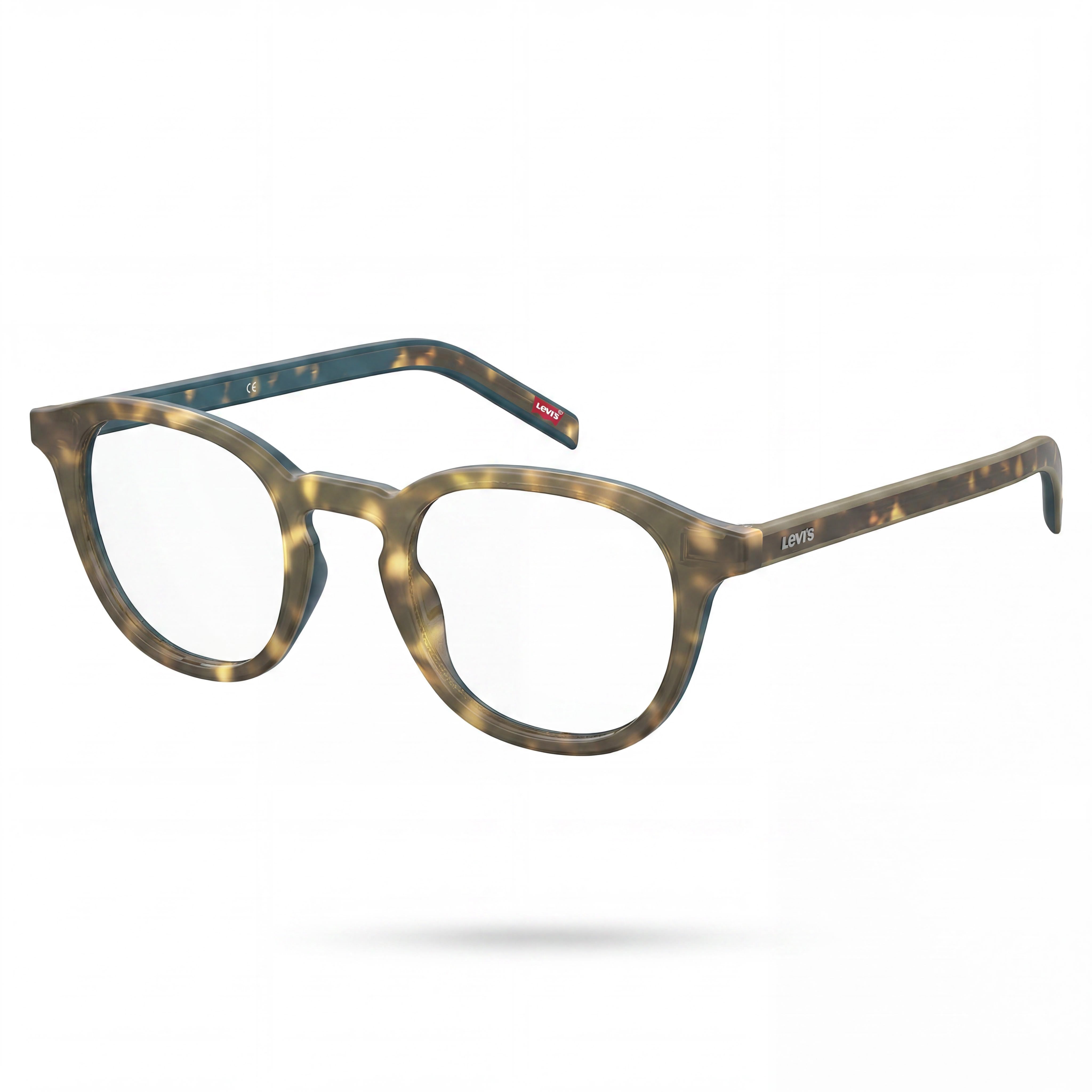 LEVIS Women's Non-polarised Eyeglasses with Plastic Frame Material and Demo Lenses, Lens Width 51mm, Photo 1