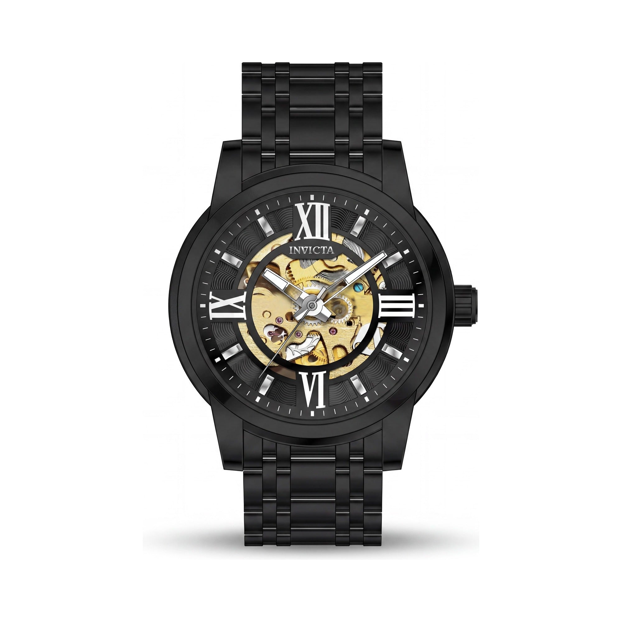 Invicta Objet D Art Collection 69507 Unisex Automatic Movement Stainless Steel Black Dial Wrist Watch 41mm, Photo 1