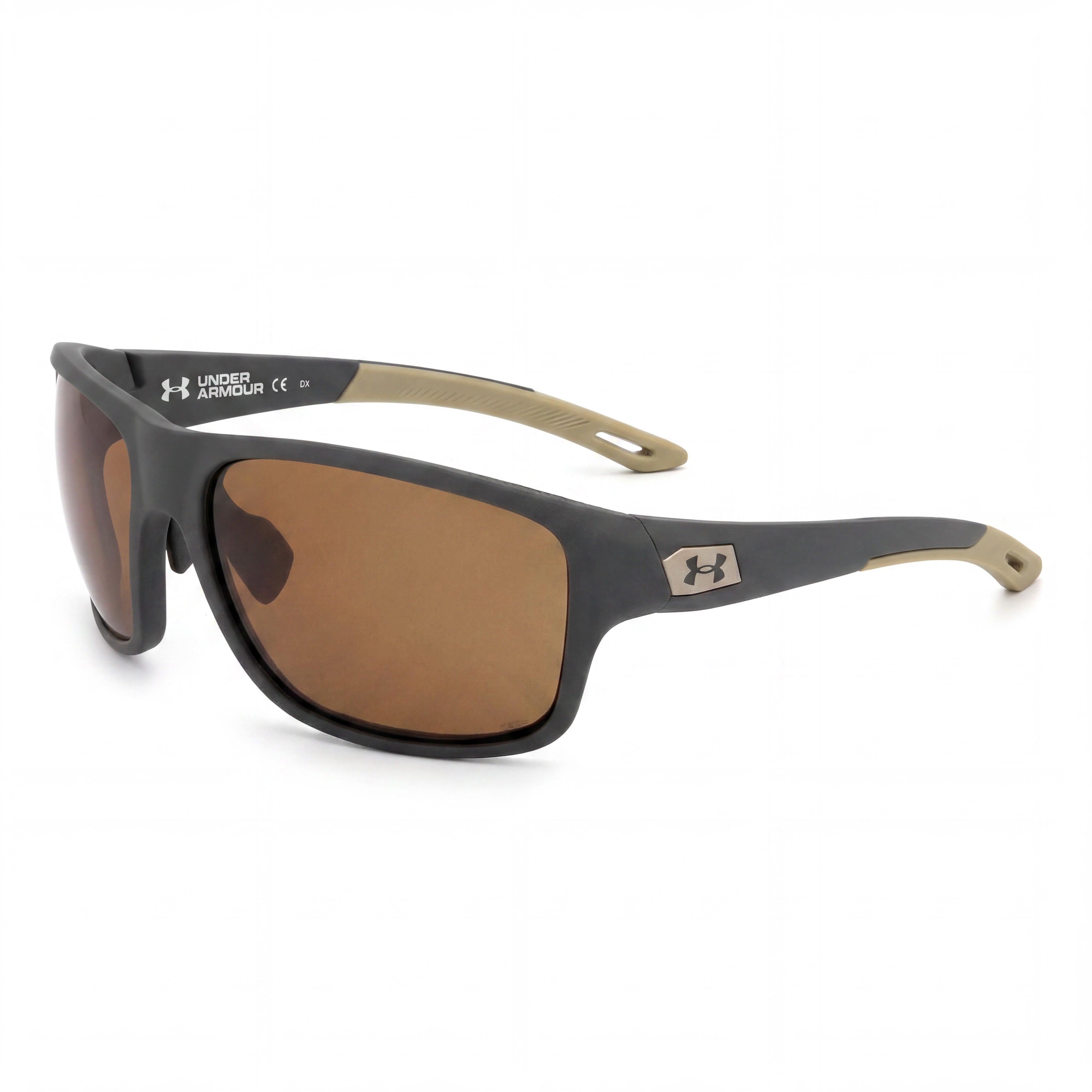 Under Armour Women's Ua 0004/S Polarized UV Protection Sunglasses, Plastic Green/Brown Frame, Brown Lenses 65mm, Photo 1